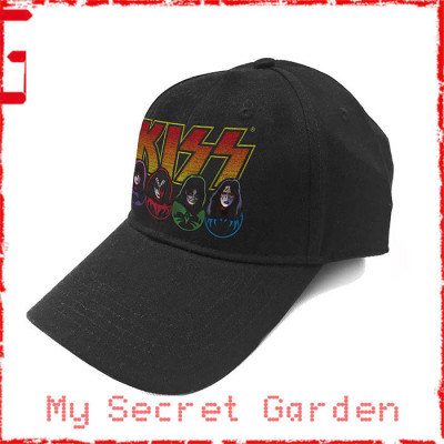 Kiss - Logo Faces & Icons Unisex Baseball Cap ***READY TO SHIP from Hong Kong***